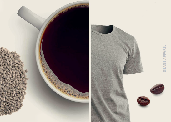 S.Café® Pique Knit made from ground coffee beans offers exceptional odour control, softness, and durability.
